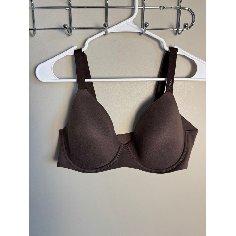 Aerie Womens Brown Real Free Full Coverage Underwire 38C Comfort Basic Everyday
